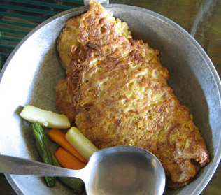 crab-omelet