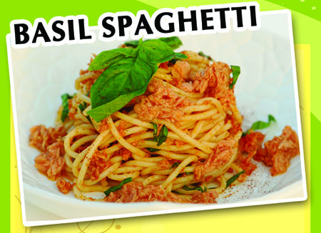 basil spaghetti recipe