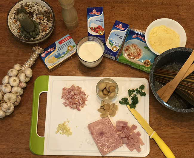 Instant carbonara online sauce