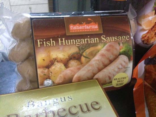 fish hungarian sausage