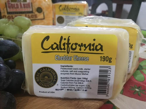 california cheddar cheese