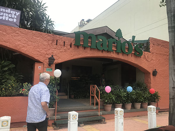 marios restaurant